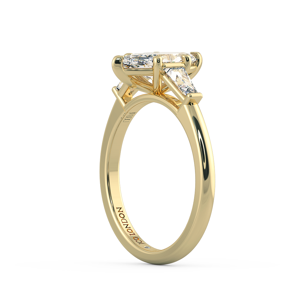 Marquise Three Stone Engagement Rings